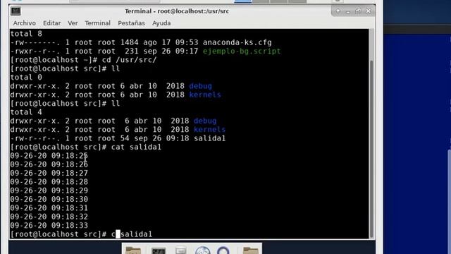 Tareas en segundo plano - RedHat / Rocky Linux / Alma Linux / Oracle Linux / CentOS смотреть онлайн