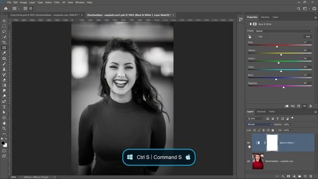 How To Crop In a Circle In Photoshop (Fast & Easy!) смотреть онлайн