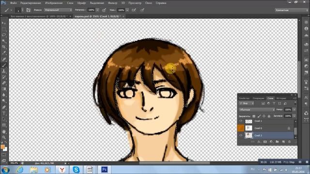 Original Character speedpaint - photoshop cs6 смотреть онлайн