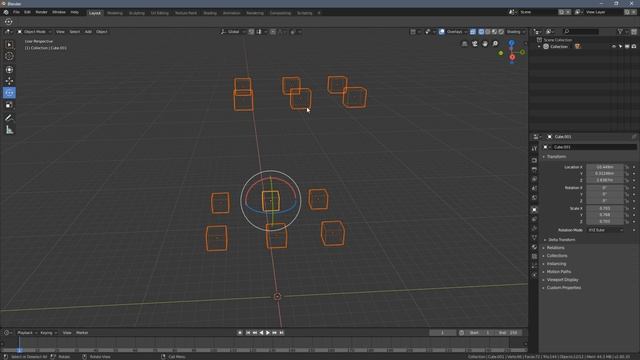 Blender 2.8 Beginner Tutorial PART 7 Pivot and Orientation Points смотреть онлайн