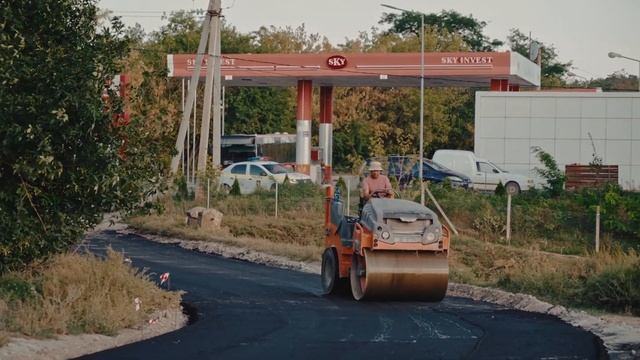 Строительство дороги Копчак-Кирилловка смотреть онлайн