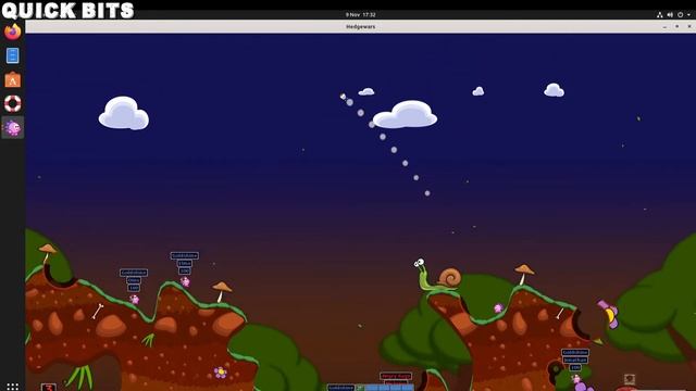 Hedgewars! It's a blast! | Open Source | Artillery Game | Linux смотреть онлайн