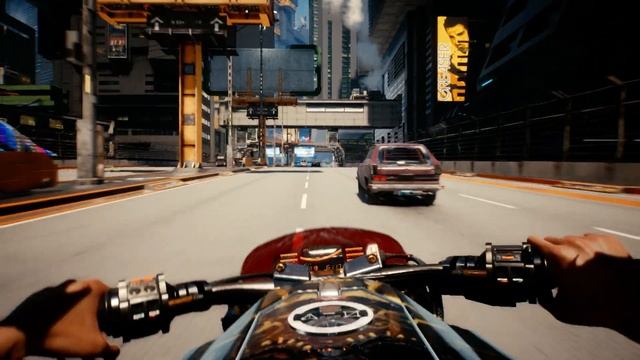 ARCH Driving (First Person). Cyberpunk 2077