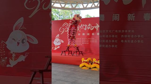 Chinese New Year 2023 Lion Dance/Танец льва# Китайский новый год2023#shenzhen #China#Китай смотреть онлайн
