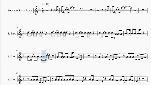 SUPER EASY Soprano Sax Sheet Music: How to play Ditto by NewJeans смотреть онлайн