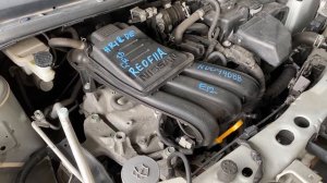 Виддео обзор двигателя Nissan Note E12 HR12   перед разбором в Японии