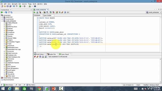 Advanced Sql Tutorial (045 Composite Partitioning by mixing things up) смотреть онлайн