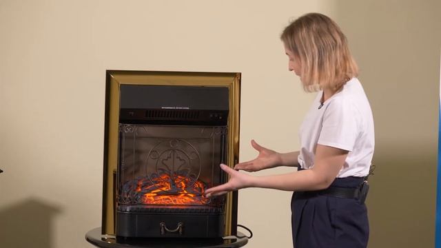 Распаковка и обзор электрического камина Majestic FX brass от Royal Flame смотреть онлайн