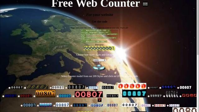 Web Counter like Own Service - PHP Script смотреть онлайн