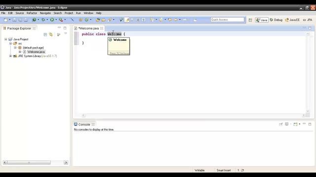How to create and run a simple Java program in Eclipse IDE ?. смотреть онлайн