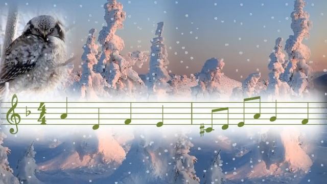 "Зимняя сказка" А. Пинегин (сольфеджирование) смотреть онлайн