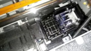 Сборка и нюансы при  чистки памперса отработающих чернил EPSON RX610 Часть 1