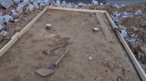 Плита под подъёмник.#гараж #ремонтгаража #бетонныеполы