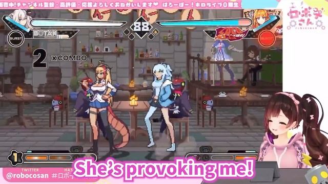 Roboco notices Coco Kaichou flipping the finger in the game [Hololive/Eng sub] смотреть онлайн