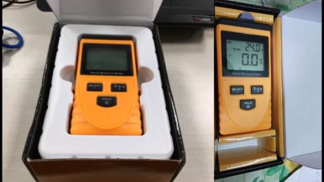 5 Бесконтактный Влагомер c Алиэкспресс Aliexpress Wood moisture meter Измерение влажности древесины смотреть онлайн