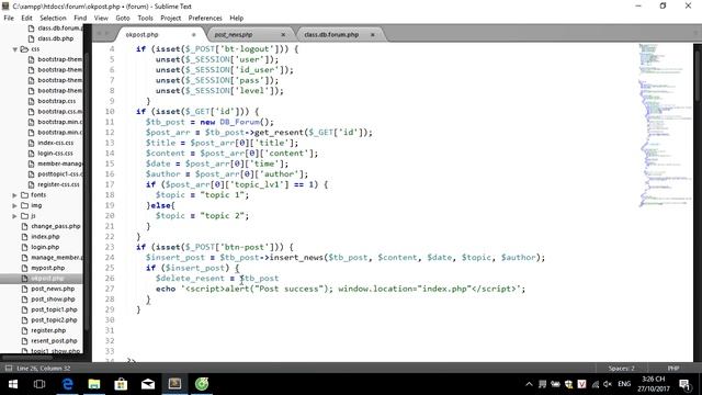 Create Forum Use PHP and Bootstrap Part 92 смотреть онлайн