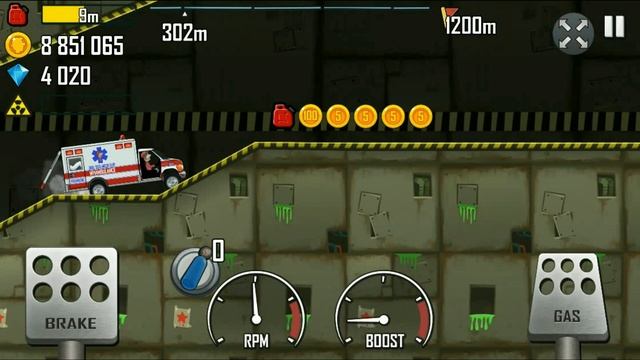 Hill Climb Racing: Ambulance Booster смотреть онлайн