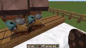 КАК РАЗМНОЖАТЬ ЖИТЕЛЕЙ В МАЙНКРАФТЕ ???