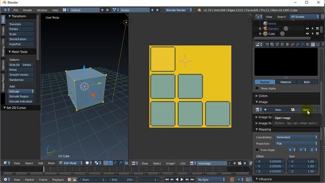 Blender Texture Paint On Map смотреть онлайн