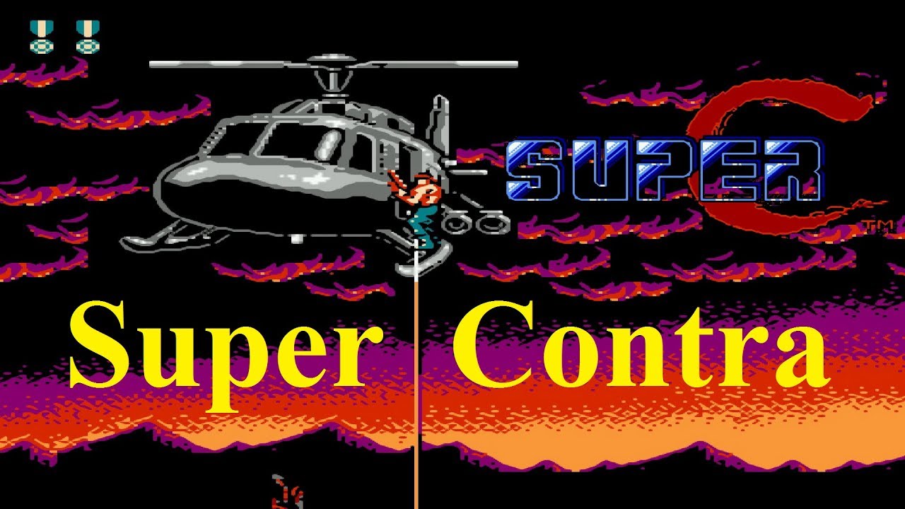 Прохождение БЕЗ СМЕРТЕЙ (NO DEATH) ретро игры Super Contra (Супер Контра) на Денди, Dendy, NES смотреть онлайн