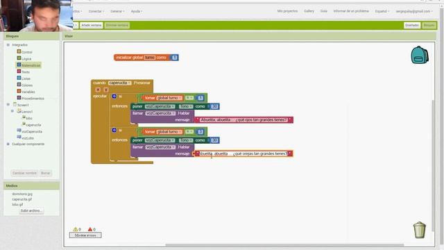 Realizar cuento infantil en App Inventor 2 смотреть онлайн
