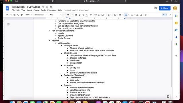 JavaScript - Basics -1 - Introduction смотреть онлайн