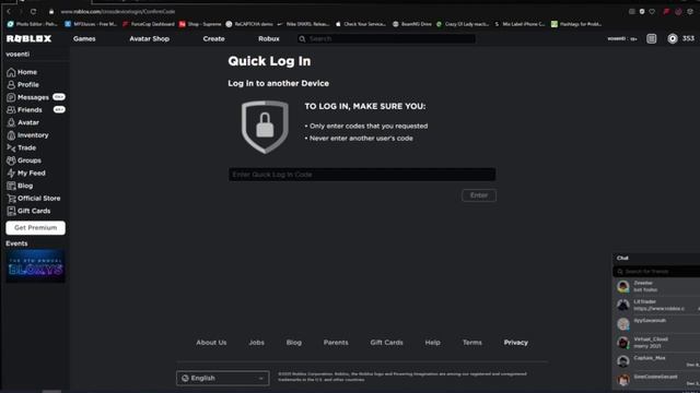 ROBLOX RELEASED A NEW EFFICIENT WAY TO LOGIN? (GOOD OR BAD FEATURE?) *QUICK LOGIN* смотреть онлайн