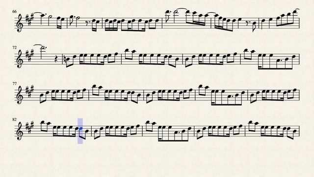 Golden Wind (Giorno's theme)Flute Tutorial with Sheet Music||JoJo's Bizarre Adventure смотреть онлайн