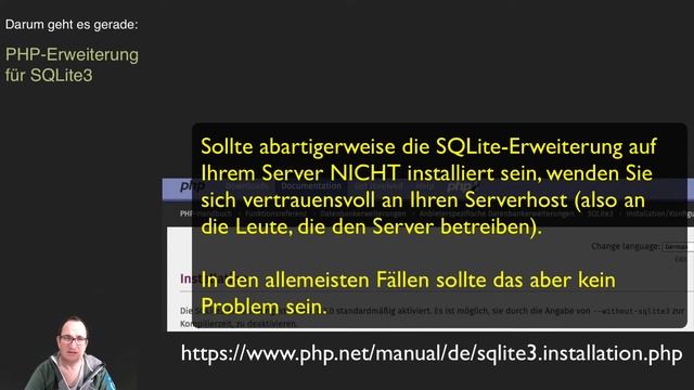 Folge 5: Mit PHP und PDO eine SQLite-Datenbank ansteuern (statt MySQL) [deutsch] смотреть онлайн