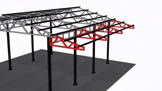 сборный навес