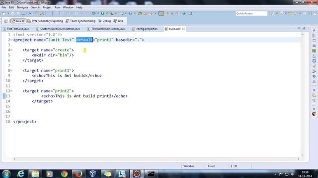 2. Apache Ant || Importance of Build.xml. смотреть онлайн