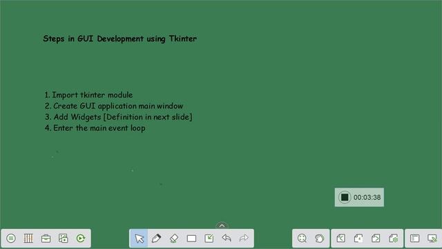 GUI programs using Tkinter - An Introduction смотреть онлайн