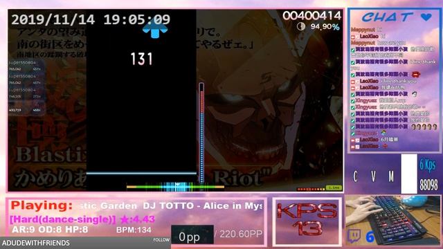 Osu!mania Blastix Riotz [jinjin's INFINITE] 818K 95.86% 5miss смотреть онлайн