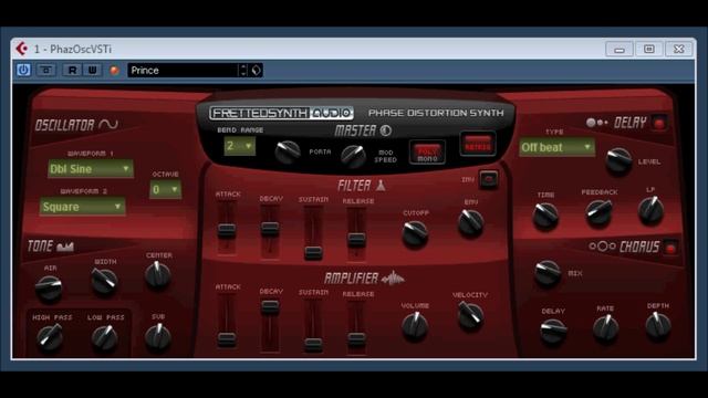 PhazOscVSTI Phase Distortion Synth by Fretted Synth Audio смотреть онлайн