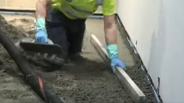 Укладка бетона на этаж смотреть онлайн