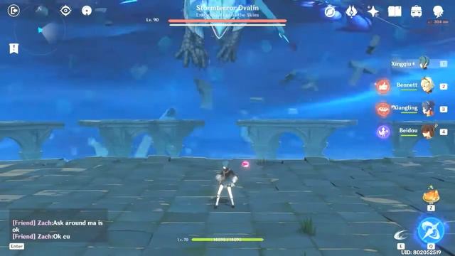 lvl 70 xingqiu w/ 3 star weapon vs lvl 90 dvalin смотреть онлайн