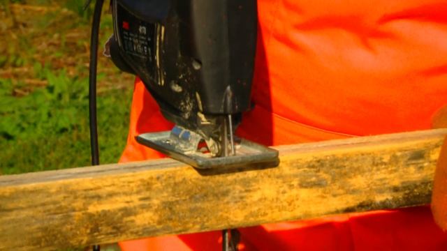 «Стройка»: садовая скульптура