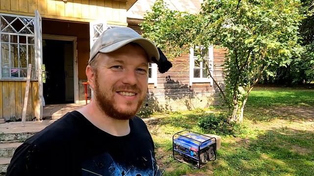 Убрал оголовок дымохода. Прибрался на территории. #хочувдеревню #хутор смотреть онлайн