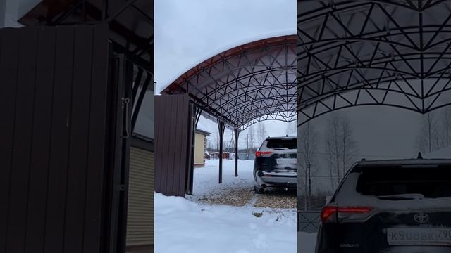 Навес для машины Спецкаркас