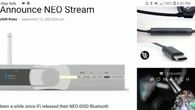 iFi NEO Stream Music Streaming Player Debuts with Ultra-Res Wi-Fi Internet with integrated DAC смотреть онлайн