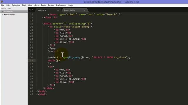 tutorial membuat pencarian data dengan PHP dan Mysql смотреть онлайн