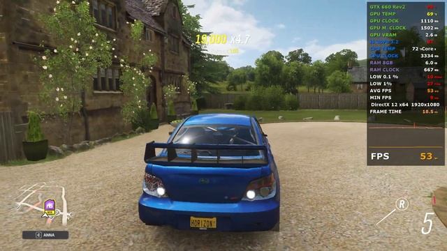 Forza Horizon 4 - GTX 660 3GB - Core i5 3470 - CUSTOM 1080p смотреть онлайн