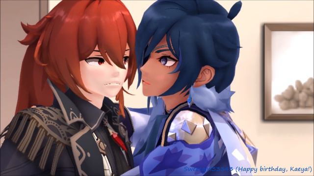 MMD x Genshin Impact - Kaeya's birthday aftermath смотреть онлайн