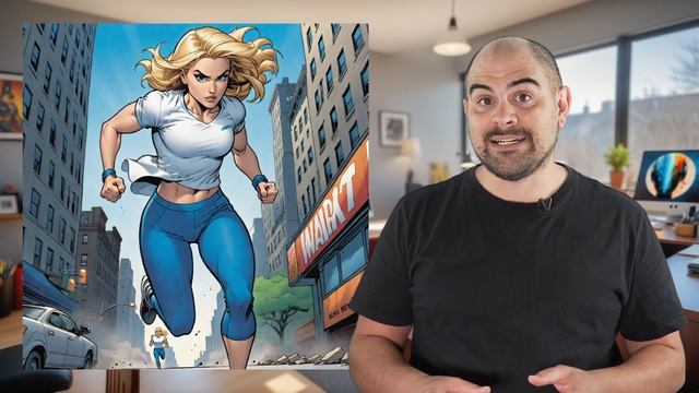 Comic Characters With Stable Diffusion SDXL смотреть онлайн