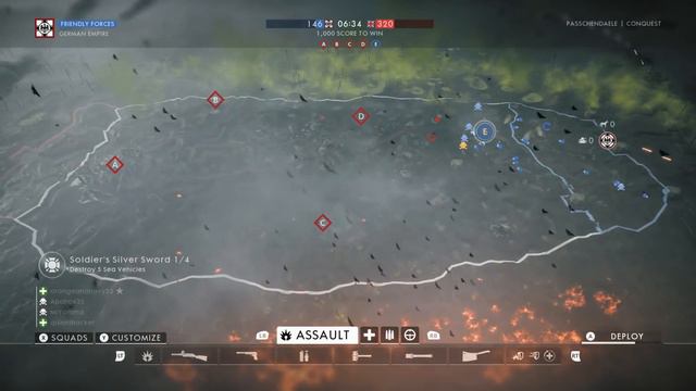 Battlefield 1: Conquest Gameplay (No Commentary) смотреть онлайн