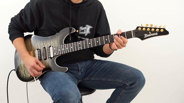 Ibanez AZ47P1QM-BIB | Demo and Playthrough (2022 New Model) смотреть онлайн