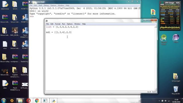PYTHON 3.5 Tutorial Bahasa Indonesia - [20] Multi-Dimensional List смотреть онлайн