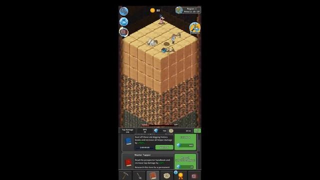 Tap Tap Dig - Idle Clicker Game MOD APK | Diamonds смотреть онлайн