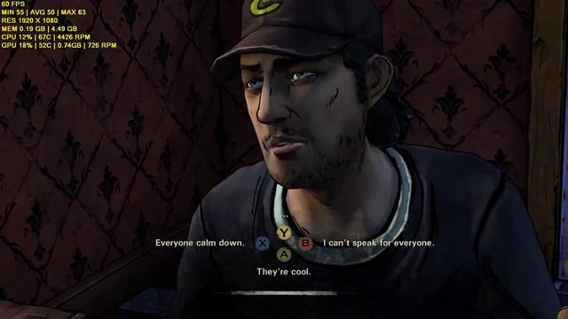 The Walking Dead Season 2 Gameplay on Intel i3-2120/NVIDIA GTX 960(4 GB)/8 GB RAM/1080p смотреть онлайн