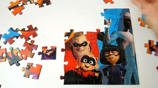 INCREDIBLES 2 Disney Pixar Puzzle Rompecabezas de Los Increíbles 2 EDUCA Puzzle Game For Kids смотреть онлайн